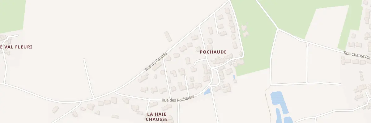 Plan du 85 Rue des rochettes au Loroux-Bottereau