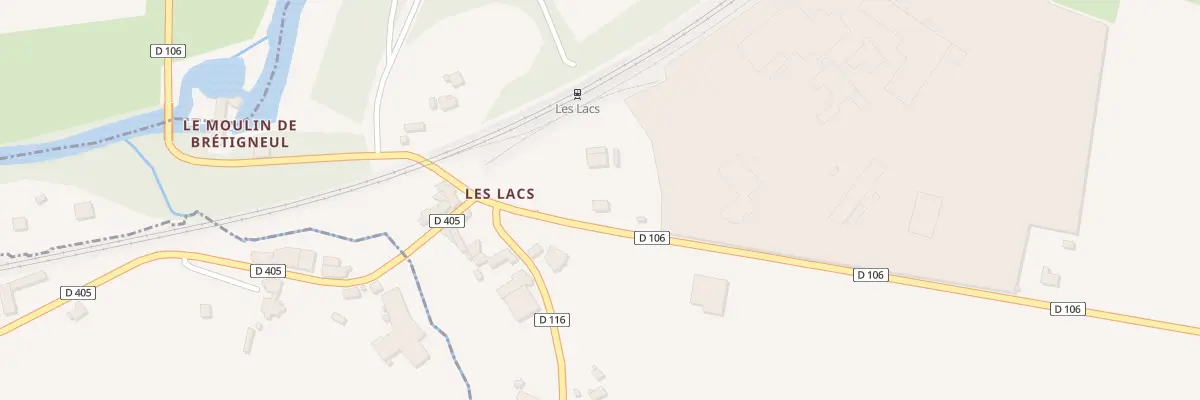 Plan du 4 Les Lacs à Saint-Aubin-des-Landes