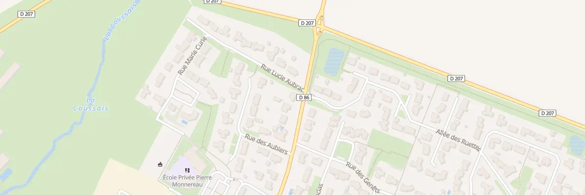 Plan du 44 Rue de lattre de tassigny aux Brouzils