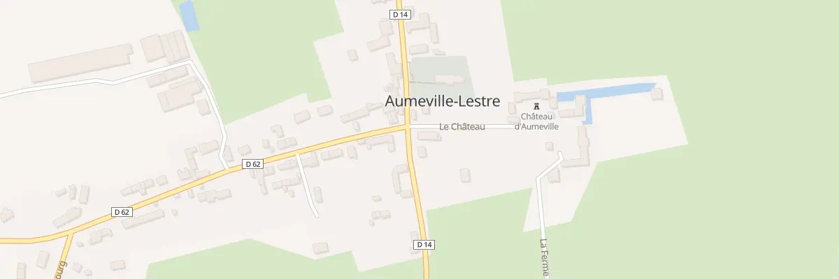 Plan du 21 Rte de Saint Come à Aumeville-Lestre