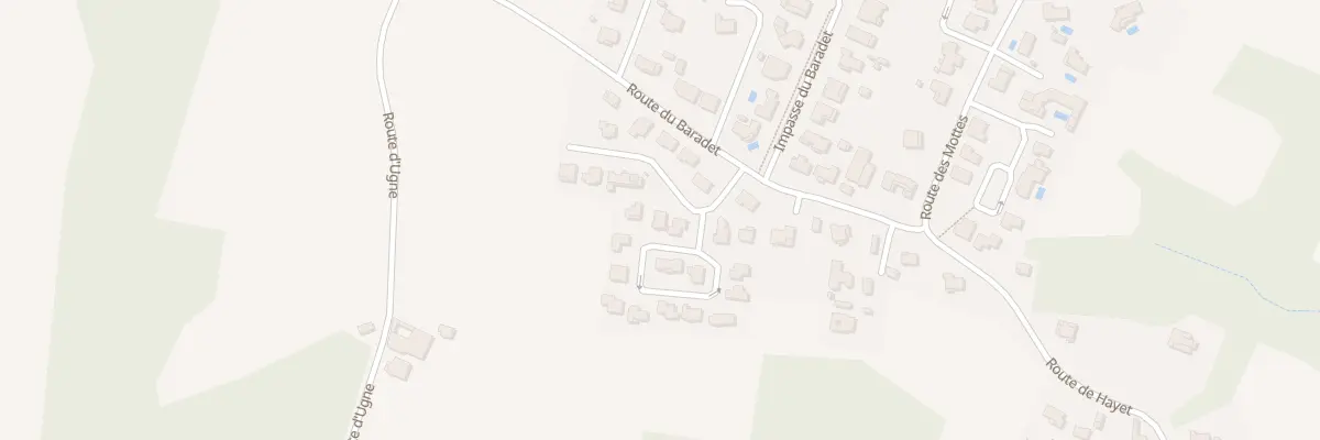Plan du 395 Lot Haureil à Saubrigues