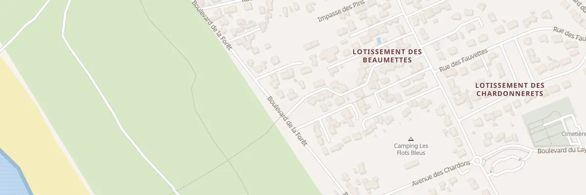 Plan du 85 Bd de la Forêt à L’Aiguillon-la-Presqu’île