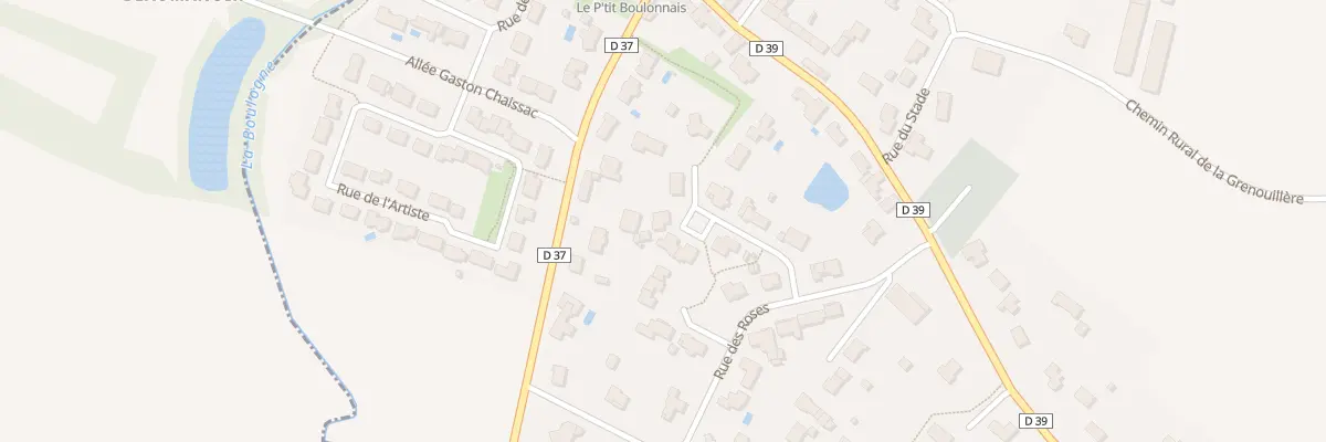 Plan du 8 Rue des lauriers à Essarts-en-Bocage