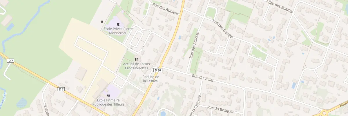 Plan du 19 Rue de lattre de tassigny aux Brouzils
