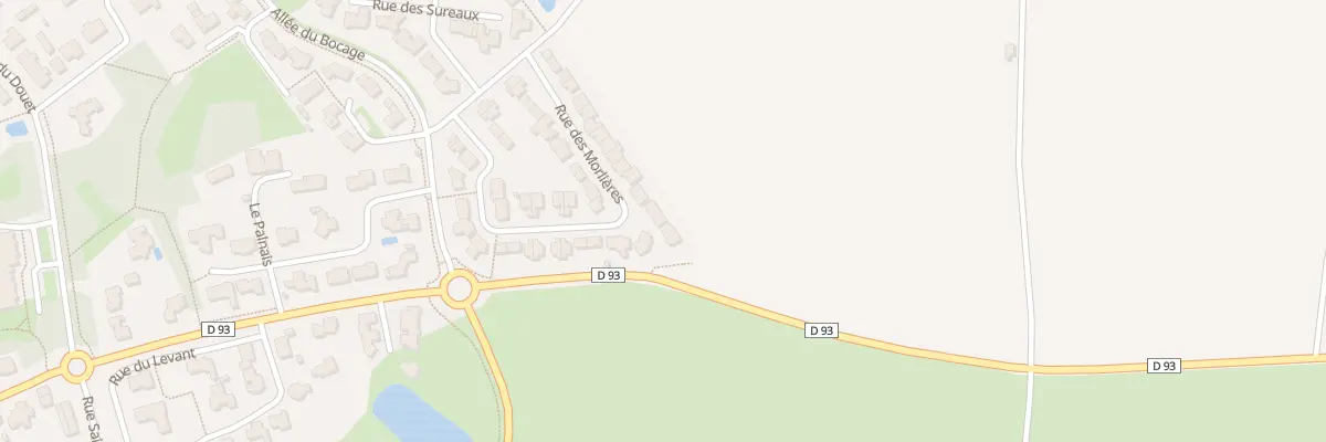 Plan du 27 Rue des morlières à Montaigu-Vendée