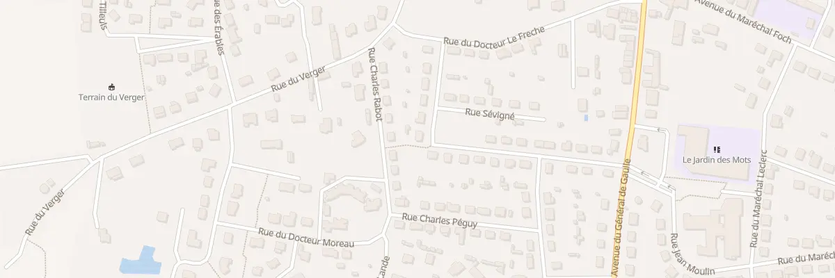 Plan du 21 Rue du Docteur Dayot à Martigné-Ferchaud