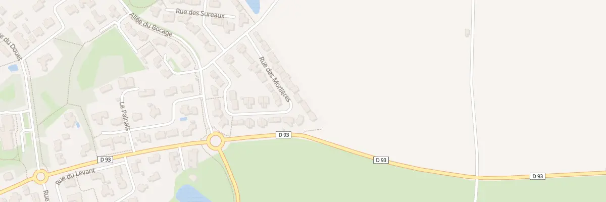 Plan du 29 Rue des morlières à Montaigu-Vendée