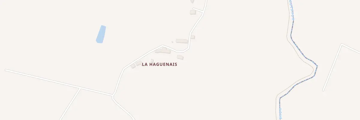 Plan du 7 La Haguenais à La Chapelle-Saint-Aubert