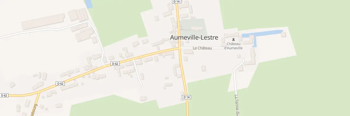 Plan du 38 Rte de Saint Come à Aumeville-Lestre