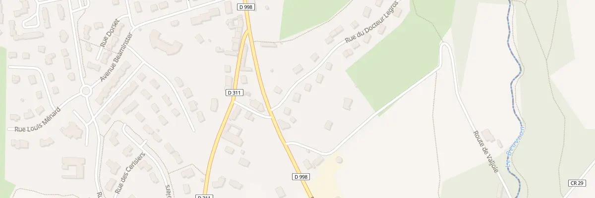 Plan du 23 Res du Doc Legros - St-James à Saint-James