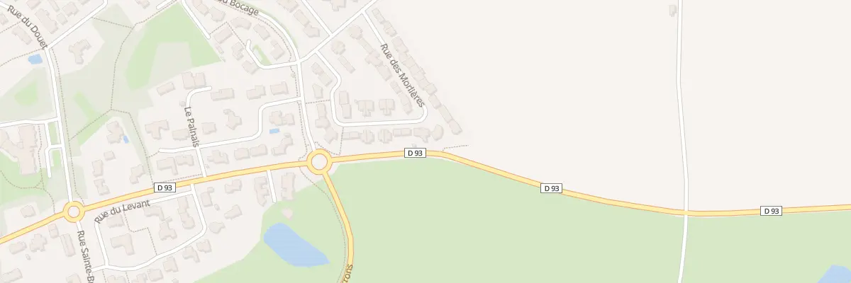 Plan du 21 Rue des morlières à Montaigu-Vendée