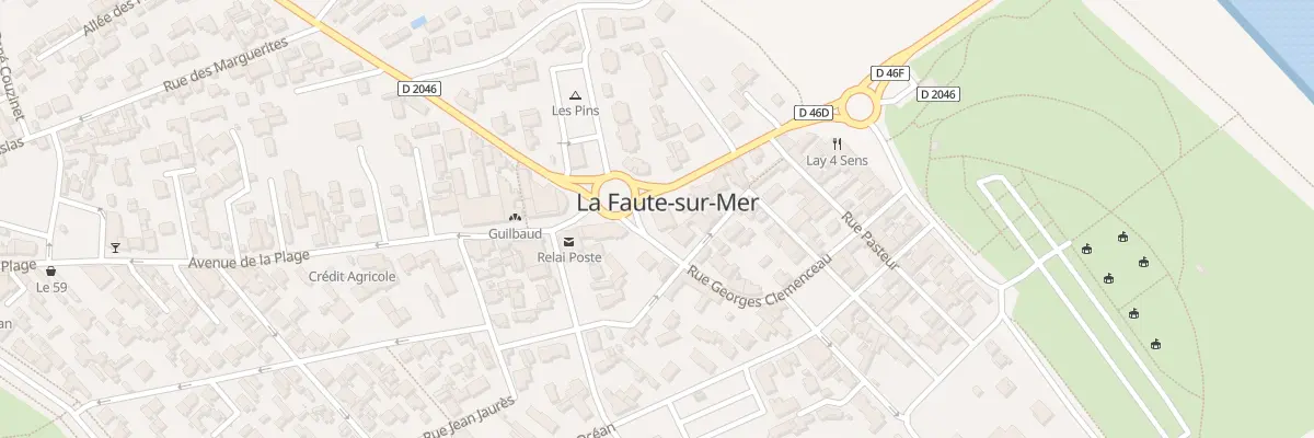 Plan du 19 Rue georges clemenceau à L’Aiguillon-la-Presqu’île
