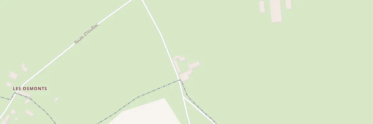 Plan du 4 Rte d’Houlbec à Fresville