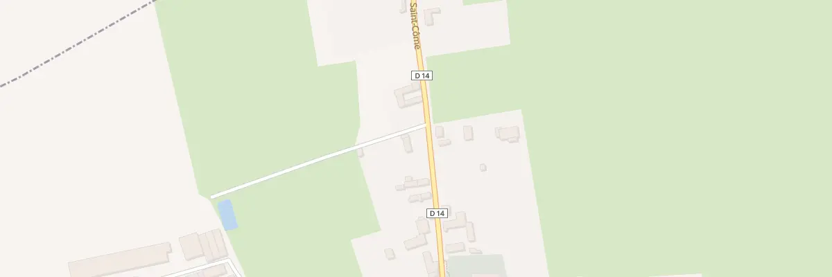 Plan du 12 Rte de Saint Come à Aumeville-Lestre