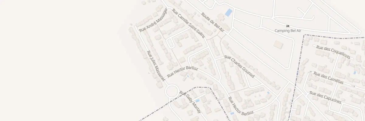 Plan du 24 Rue hector berlioz à Grues