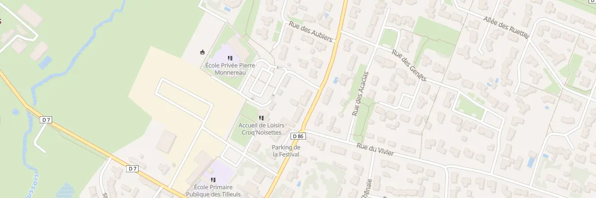 Plan du 24 Rue de lattre de tassigny aux Brouzils