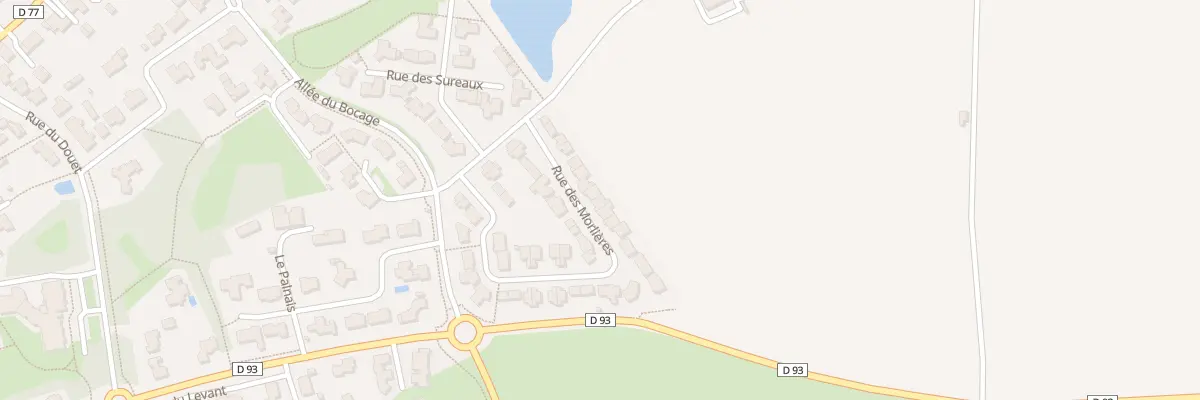 Plan du 39 Rue des morlières à Montaigu-Vendée