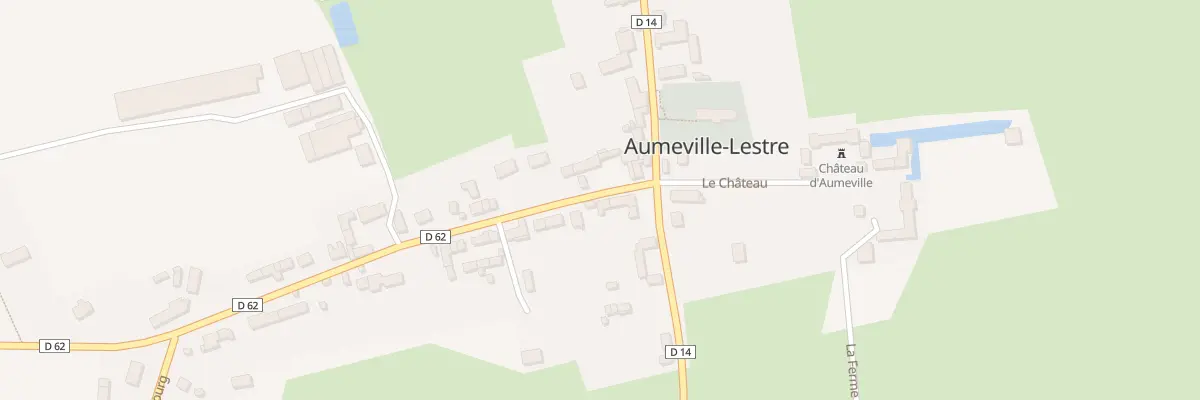 Plan du 1 La Rue à Aumeville-Lestre