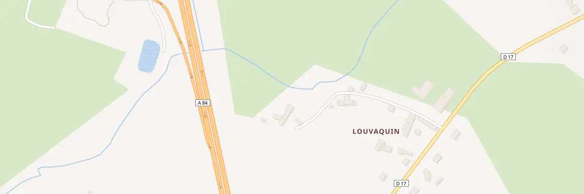 Plan du 5257 Louvaquint aux Portes du Coglais