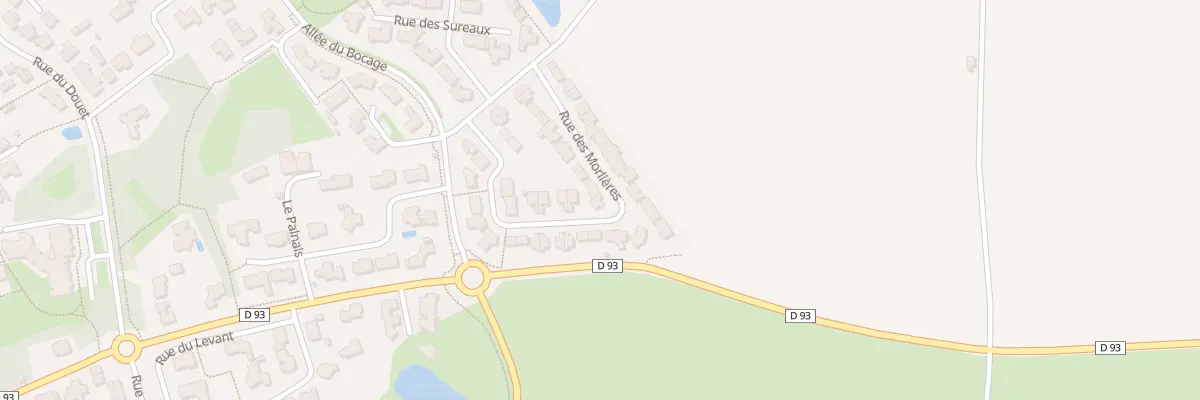 Plan du 14B Rue des morlières à Montaigu-Vendée