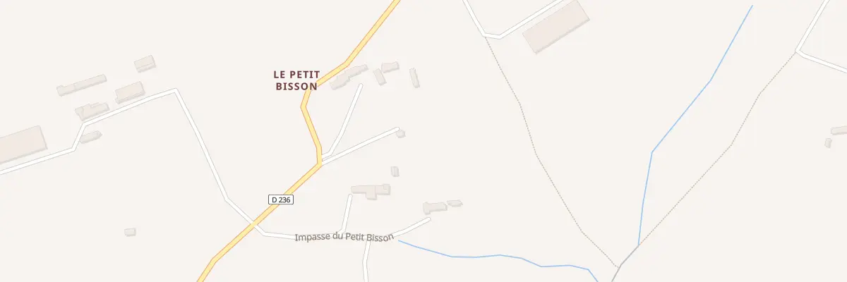 Plan du 5001 Le Petit Bisson à Saint-Denis-le-Gast