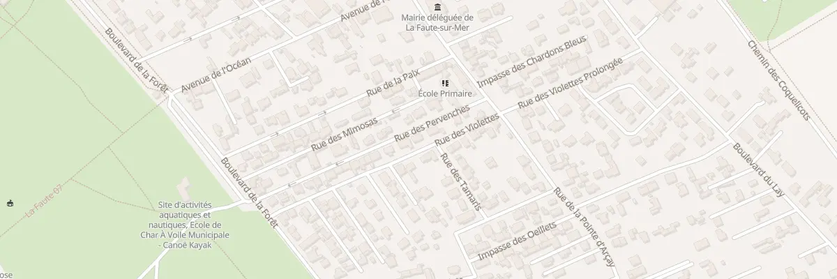 Plan du 5B Rue des pervenches à L’Aiguillon-la-Presqu’île