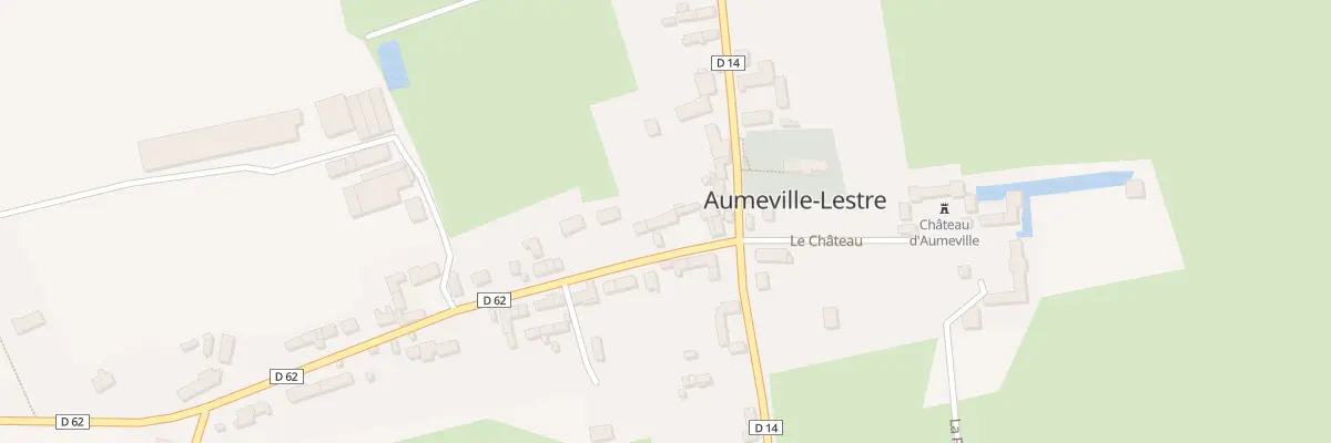 Plan du 2 La Rue à Aumeville-Lestre