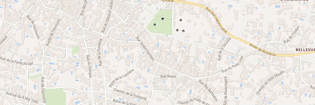 Plan du 45 Rue Andre Favreau à La Flotte