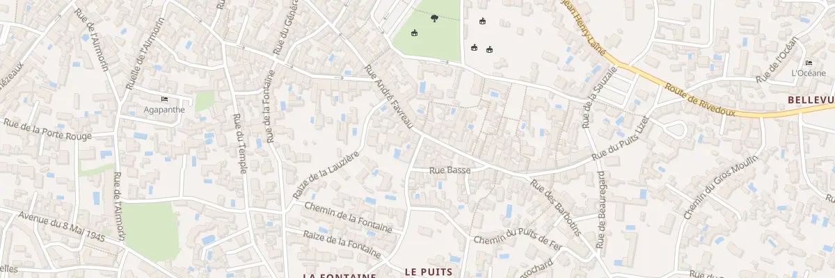 Plan du 18 Rue Andre Favreau à La Flotte