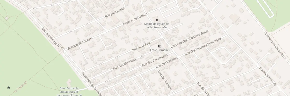 Plan du 3 Rue de la paix à L’Aiguillon-la-Presqu’île