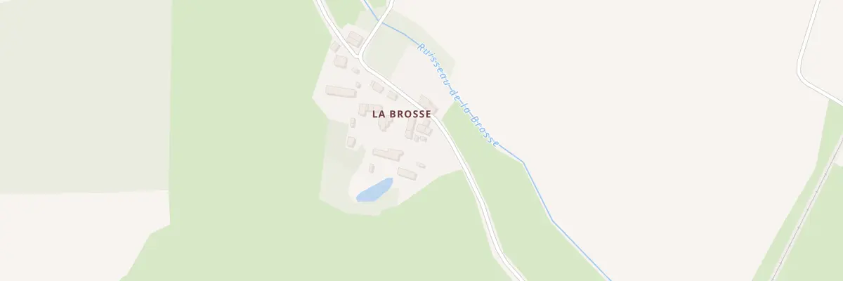 Plan du 5360 La Brosse à Villepot