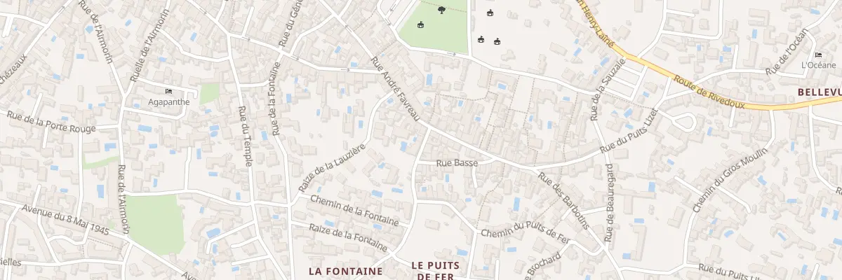 Plan du 2 Rue du Puits de Fer à La Flotte
