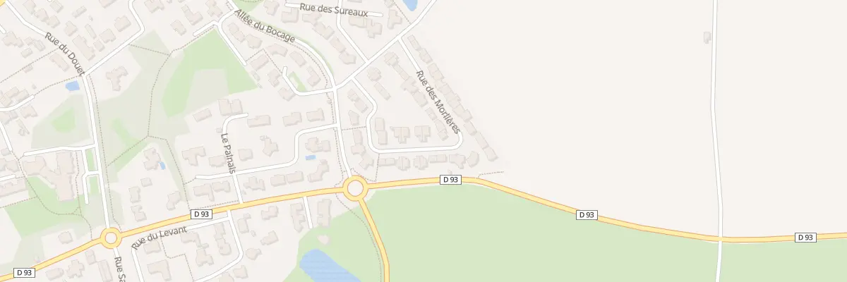 Plan du 12 Rue des morlières à Montaigu-Vendée