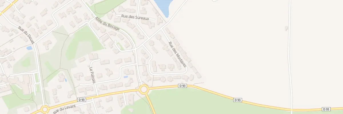 Plan du 18 Rue des morlières à Montaigu-Vendée
