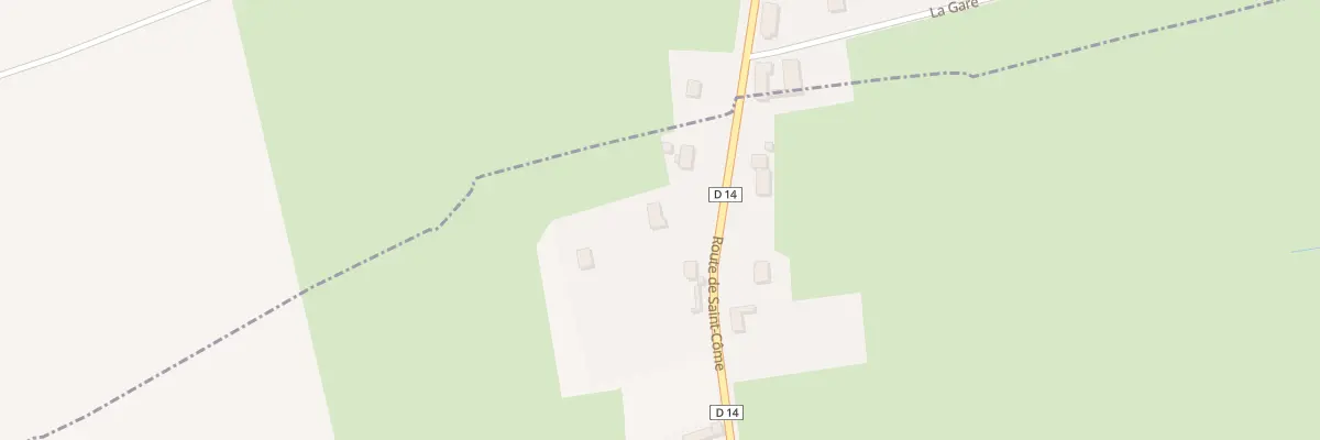 Plan du 4 Rte de Saint Come à Aumeville-Lestre