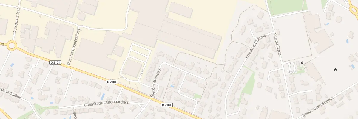 Plan du 14 Rue de l’aveneau à La Ferrière