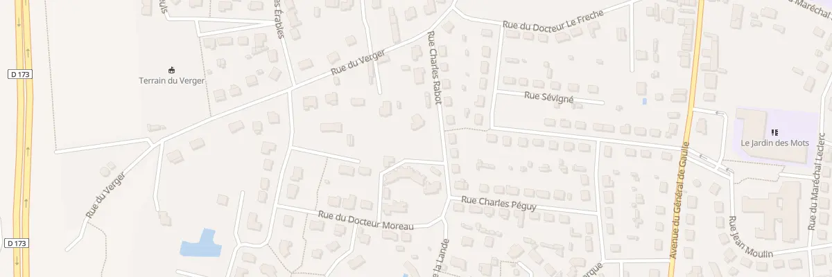 Plan du 6 Rue Charles Rabot à Martigné-Ferchaud