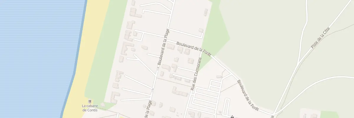 Plan du 472 Bd de la Plage à Saint-Julien-en-Born