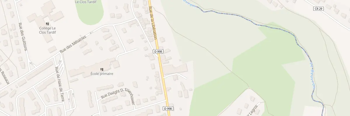 Plan du 87 Rue de la Liberation - St-Jame à Saint-James