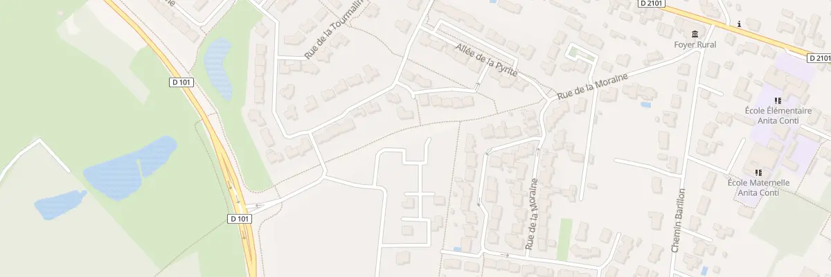 Plan du 24 Rue de l’Améthyste à La Ferrière
