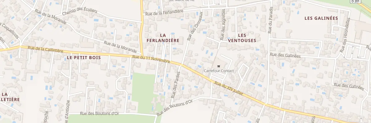 Plan du 2 Rue des Ormeaux à Sainte-Marie-de-Ré