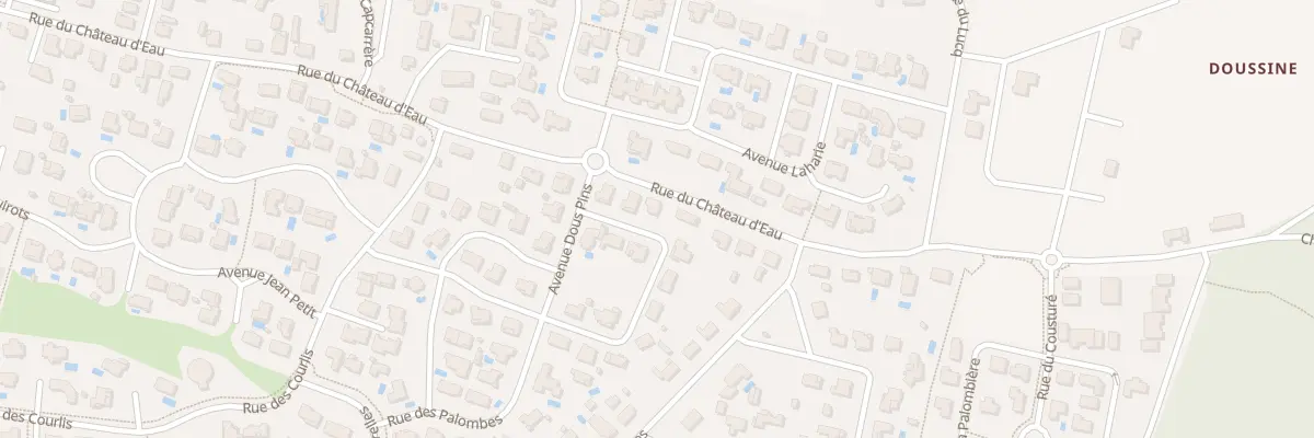 Plan du 3 Av Dous Cassous à Tosse