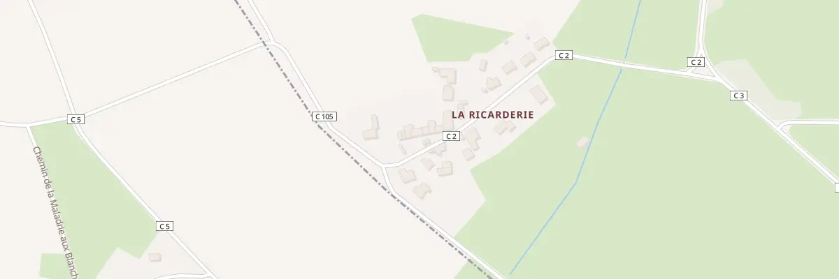 Plan du 346 La Ricarderie à Oudon