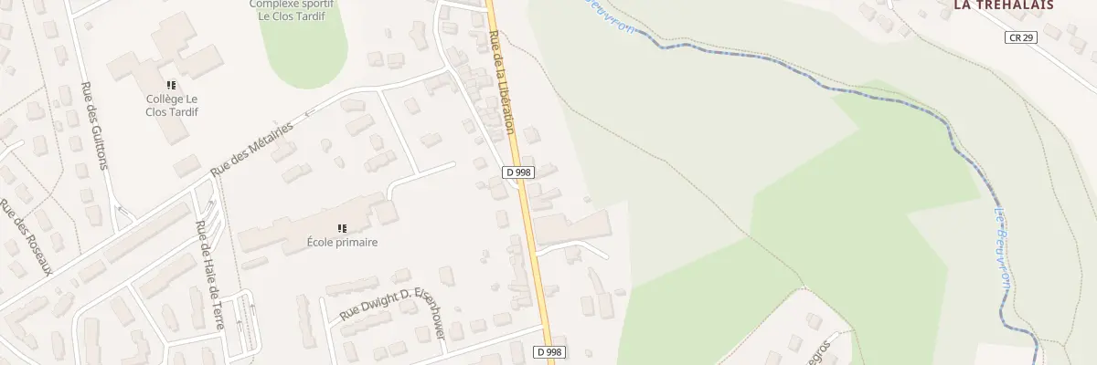 Plan du 85 Rue de la Liberation - St-Jame à Saint-James