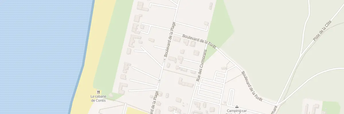 Plan du 454 Bd de la Plage à Saint-Julien-en-Born