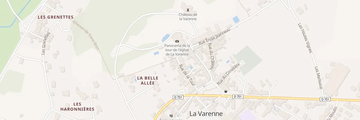 Plan du 86 Rue de la Tour à Orée d’Anjou