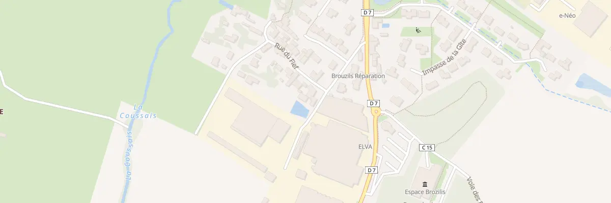 Plan du 5688 Le Fief aux Brouzils