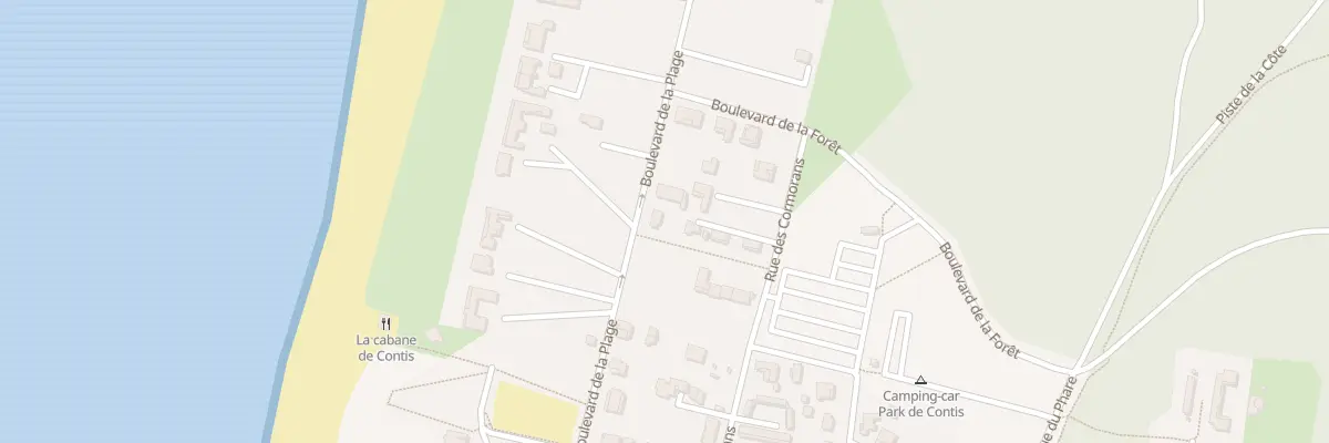 Plan du 432 Bd de la Plage à Saint-Julien-en-Born