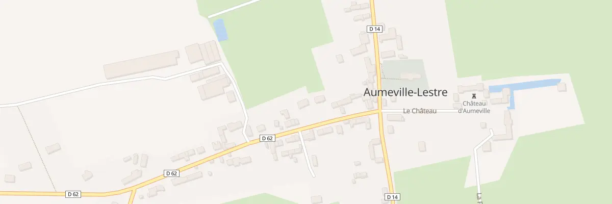 Plan du 6 La Rue à Aumeville-Lestre