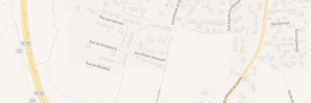 Plan du 3 Rue Robert Schuman à Martigné-Ferchaud